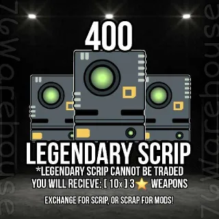 Legendary Scrip