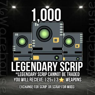 Legendary Scrip