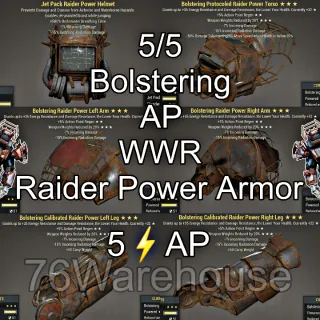 Bolstering AP WWR Raider