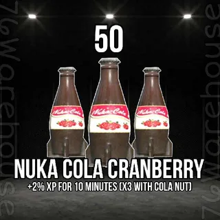 50 Nuka Cola Cranberry