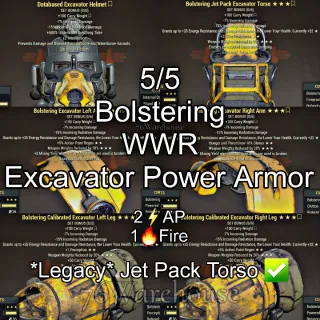 Bolstering WWR Excavator