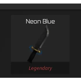 Neon blue - breaking point