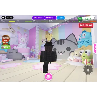 Sanrio / plusheen adopt me house