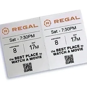 2 Regal Tickets: Any Movie (Standard, RPX, Screen X, Real 3D)