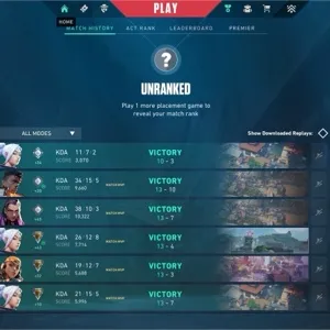 🌟 NA Valorant Account – Full Access (Silver, No Skins, Smurf/ALT)