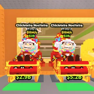 x2 Chicleteira Noelteira