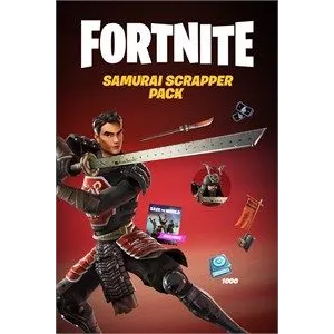 Fortnite - Samurai Scrapper Pack + 1000 V-Bucks Challenge (XBox - Brazil)