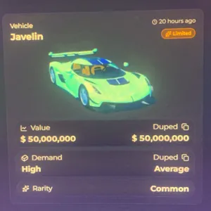 Javelin Original Owner