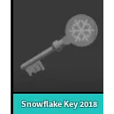 MM2 Snowflake Key 2018