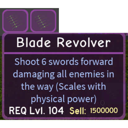 Other 2x Blade Revolver Spell In Game Items Gameflip - roblox requirements to play