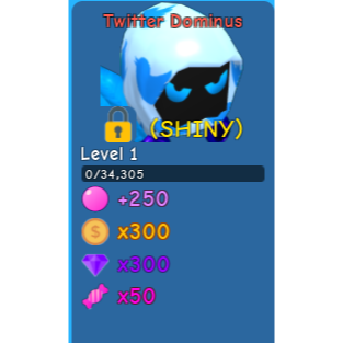 Pet Shiny Twitterdominus Bgs In Game Items Gameflip - roblox twitter dominus