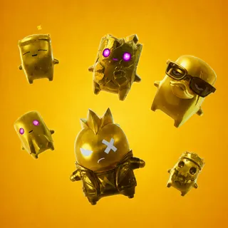 GOLD PACK SPRITES FORTNITE