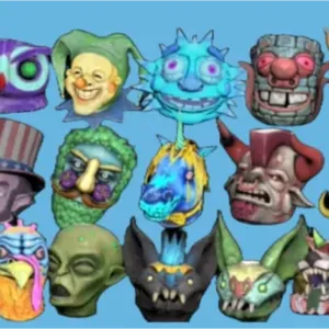 19 Original Glowing Mask