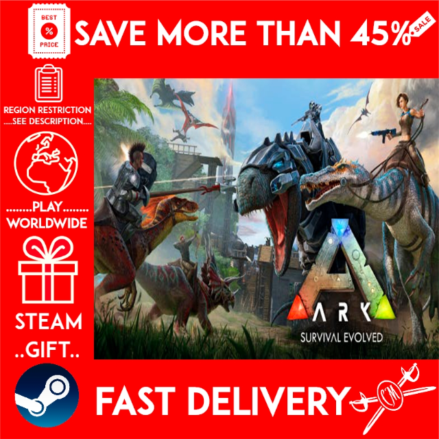 ARK Survival Evolved (STEAM GIFT) 🎁🎁🎁 (get a bonus game 🎮 and a