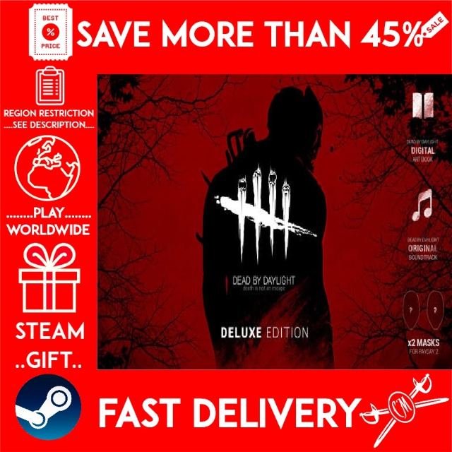 Dead By Daylight Deluxe Edition Steam Gift Get A Bonus Game And A Discount For The Ne Gameflip