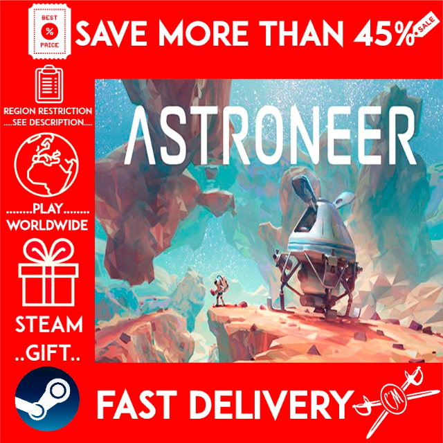 ASTRONEER (STEAM GIFT) 🎁🎁🎁 (get a bonus game 🎮 and a discount 💵 for the