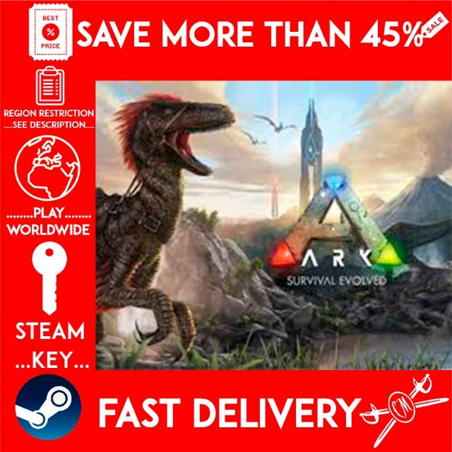 ARK Survival Evolved (Steam Global Key / Region Free) 🔑🔑🔑 Steam