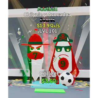 Fortnite Steal The Brainrot Chilyeie y Avocadoa 