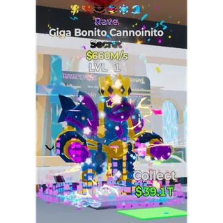 Fortnite Steal The Brainrot Giga Bonito Cannoinito 