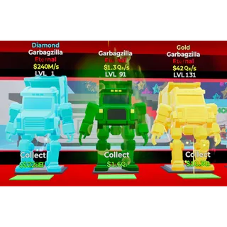 Fortnite Steal The Brainrot Garbagzilla Bundle X3