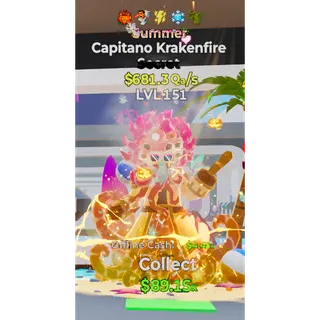 Fortnite Steal The Brainrot Capitano Krakenfire 