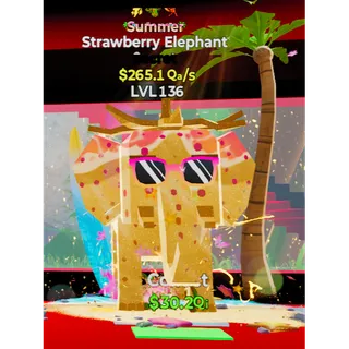 Fortnite Steal The Brainrot Strawberry Elephant 