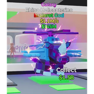 Fortnite Steal The Brainrot Rhino Helicopterino