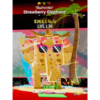 Fortnite Steal The Brainrot Strawberry Elephant 
