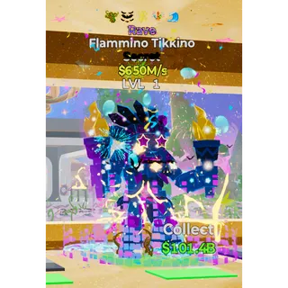 Fortnite Steal The Brainrot Flammino Tikkino Rave 