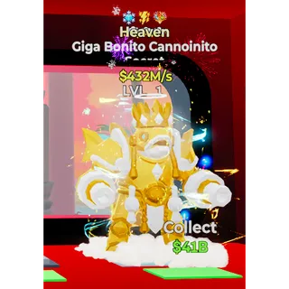 Fortnite Steal The Brainrot Giga Bonito Cannoinito 