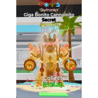 Fortnite Steal The Brainrot Giga Bonito Cannoinito 