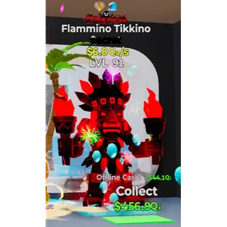 Fortnite Steal The Brainrot Flammino Tikkino 