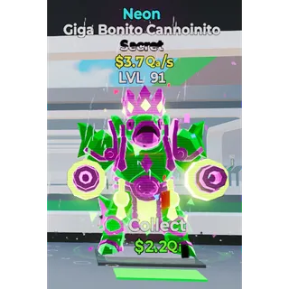Fortnite Steal The Brainrot Giga Bonito Cannoinito 