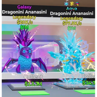 Fortnite Steal The Brainrot Dragonini Ananasini Bundle x2