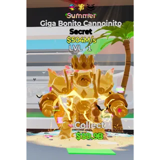 Fortnite Steal The Brainrot Giga Bonito Cannoinito 