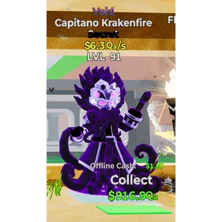 Fortnite Steal The Brainrot Capitano Krakenfire 