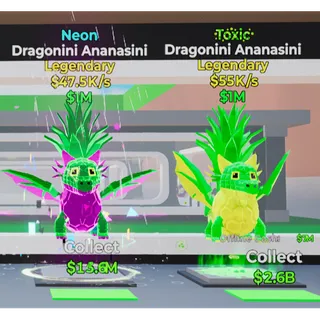 Fortnite Steal The Brainrot Dragonini Ananasini Bundle x2