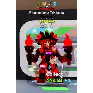 Fortnite Steal The Brainrot Flammino Tikkino 