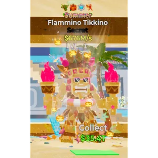 Fortnite Steal The Brainrot Flammino Tikkino 