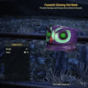 Glowing Owl Mask