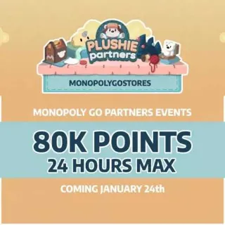 [Monopoly Go] Plushie Partner Event 1 Slots Full Carry!!!