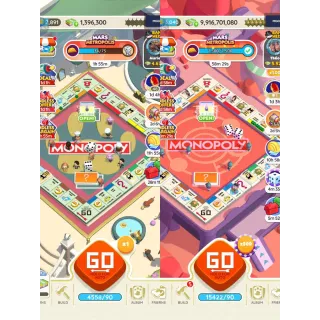 [Monopoly Go] Dice Boost / Top and Side Event Boost