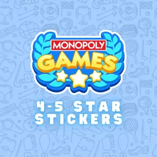 [Monopoly Go] Any 4 Star Sticker from First Set!!!