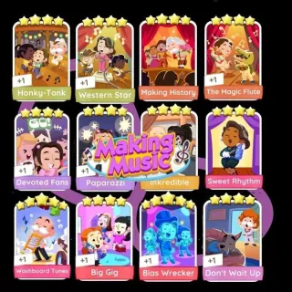 [Monopoly Go] Any 4 star first set