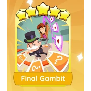 [Gold Stickers] Final Gambit (5 Stars)