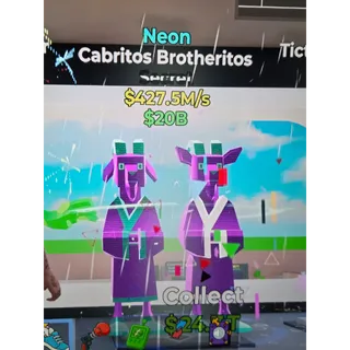 2 Cabritos Brotheritos (Neon/Zombie)