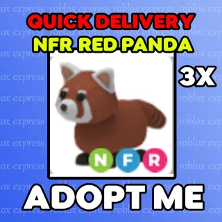 3X NFR RED PANDA