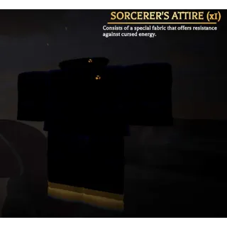 Gojo Glasses + Sorcerer attire (AOtr