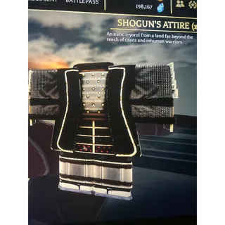 SHOGUN ATTIRE (AOTR)