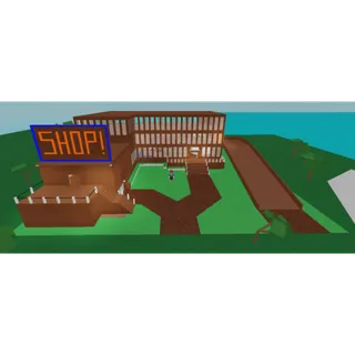 Brown Shop Base Lumber Tycoon 2 | LT2